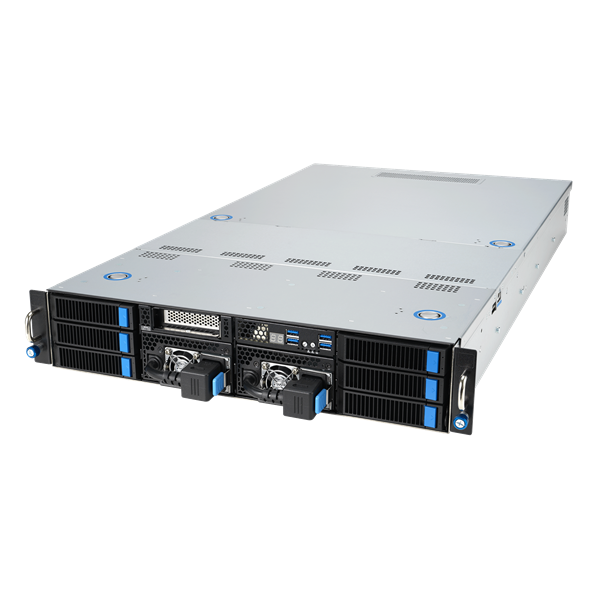 ASUS ESC4000A-E12-SKU1, 2U GPU, 1 x SP5 LGA6096 EPYC 9004 (400W), 12DIMM DDR5, 2 x 2.5" SATA/SAS*/NVMe + 2 x 3.5" SATA/SAS*/NVMe + 2 x 3.5" SATA/SAS*,2 x GbE LAN (I350), 2x (замена материнской платы) арт. 90SF02M3-M01090-NNC-001
